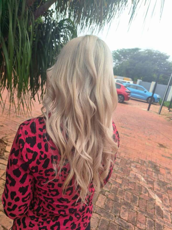balayage hair colour